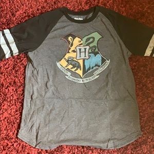 Harry Potter hogwarts crest long sleeve tee